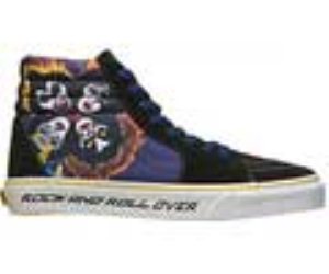 Sk8 Hi (Kiss Rock And Roll Over) Black Shoe D5i3w2