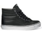 Sk8 Hi (Leather) Black/Turtledove Shoe Kya1e9