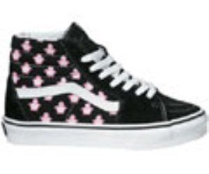 Sk8 Hi (Pink Penguins) Black/White/Aurora Pink/True White  Womens Shoe