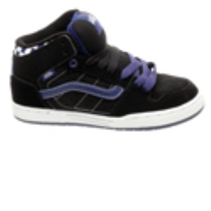 Skink Mid Black/Patriot Blue Kids Shoe Ipc1ks