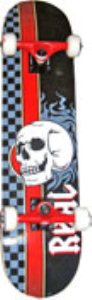 Skull Midi Complete Skateboard