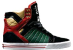Skytop Green/Black/Red Shoe