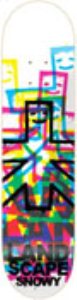 Snowy Cmyk 2 Skateboard Deck