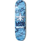 Snowy Splattered Skateboard Deck