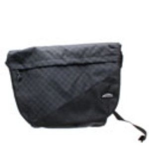 Special Delivery Black/Checks Messenger Bag