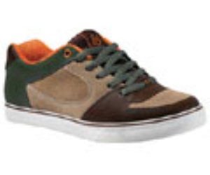 Square One Brown/Green Shoe