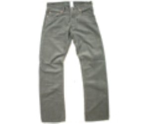 Standard Pearl Grey Cord Jean