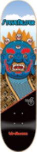 Steve Nesser Death Mask Black 6 Skateboard Deck