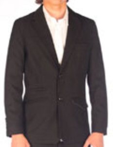 Stone Suit Jacket Black