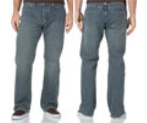 Straight Sulfur Blue Jeans