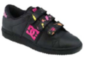 Striker Velcro Black/Bright Purple Womens Shoe