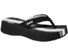 Stringer Black/Carbon/White Womens Sandals