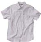 Stripe Button Up S/S Shirt