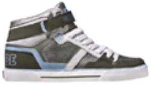 Superfly Vulc White/Blue/Silver Snake Shoe