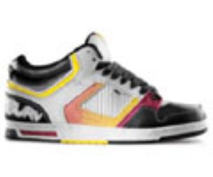 Synchro Mid Black/Yellow/Magenta Shoe
