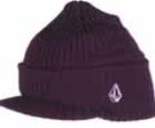 Target Visor Beanie - Deep Purple