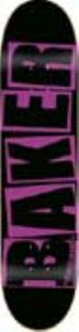 Team Danger Purple Skateboard Deck