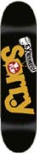 Team Extremely Sorry Black Skateboard Deck