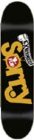 Team Extremely Sorry Black Skateboard Deck