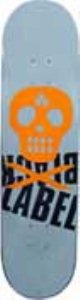 Team Let Them Die Skull Small Skateboard Deck