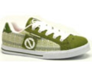 The Greek Green/White/Burgendy Shoe