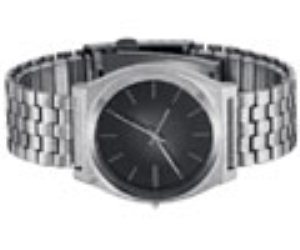 The Time Teller - Antique Silver/Black