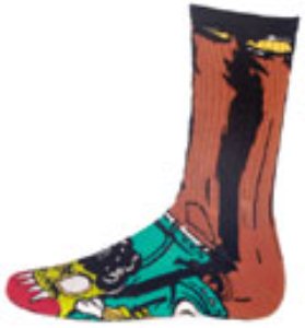 The Volcom Puppet Sock - Lime