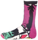 The Volcom Puppet Sock – Purple