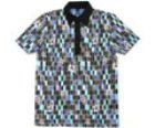 Tiled S/S Polo Shirt