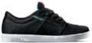 Tk Low Black Suede/Canvas Shoe