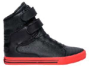 Tk Society Black Perf Leather Shoe