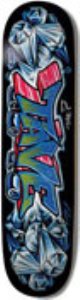 Tony Tave Airbrush Helium Featherlight Skateboard Deck