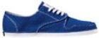 Topaz Blue Canvas Shoe