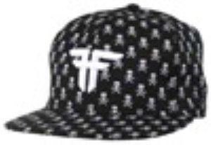 Trademark Black/White/Skulls New Era Cap