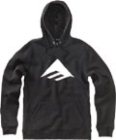 Triangle Solid Black Hoody
