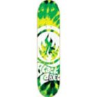 Trip Flame Green Skateboard Deck