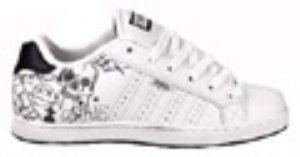 Troma 2 White/Black/Horror Show Shoe