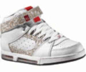 Tt Deluxe White/Black/Red Shoe