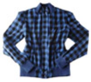 Tulip Blue Plaid Jacket