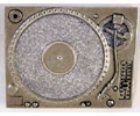 Turntable Bling Buckle