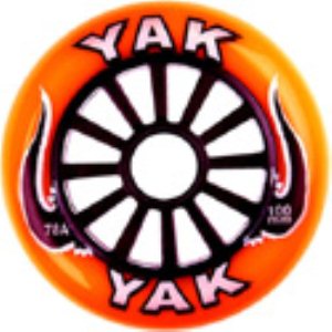 Ultra High Rebound Orange/Black 100Mm/78A Scooter Wheels