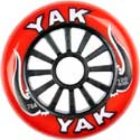 Ultra High Rebound Red/Black 100Mm/78A Scooter Wheels