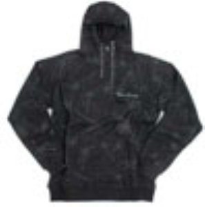 Vadar Black Camo Zip Hoody