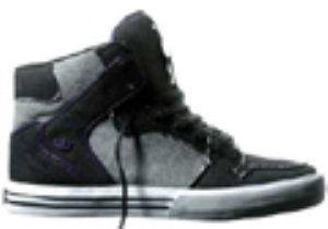 Vaider High Purple Denim Shoe