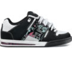 Versus Black/White/Print Shoe