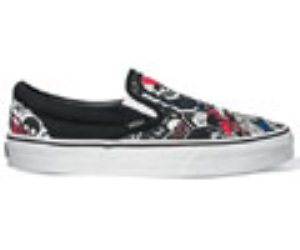 Vs Archive Classic Slip On Black/Red/Blue Shoe Jyp0ys