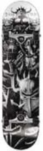 Warheads Silver Complete Skateboard
