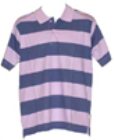 Wide Stripe S/S Polo Shirt