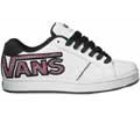 Widow (Double V) White/Black Kids Shoe De337k