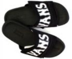 Widow Slide (Labels) Black/White Sandal